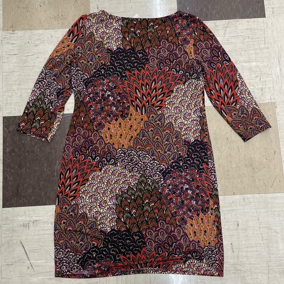 Sz Md Gorgeous MSK Dress w/ Purple Gem Stones - Picture 3 of 5